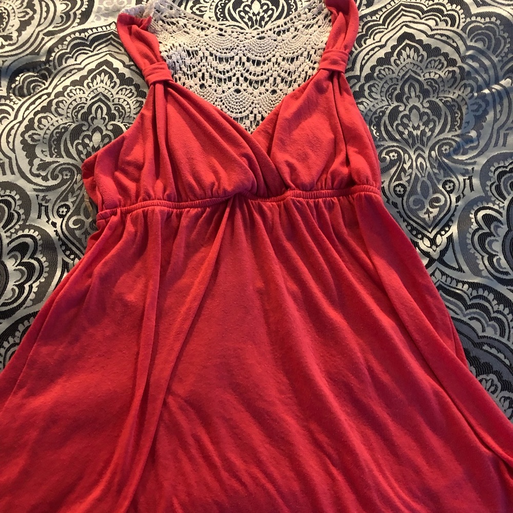 Beautiful dress shirt with lace in back